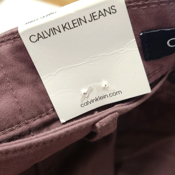 New with Tags Calvin Klein Jeans Ankle Skinny size 6 - Picture 3 of 9